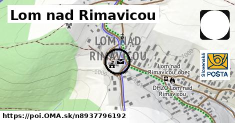 Lom nad Rimavicou