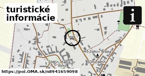 turistické informácie