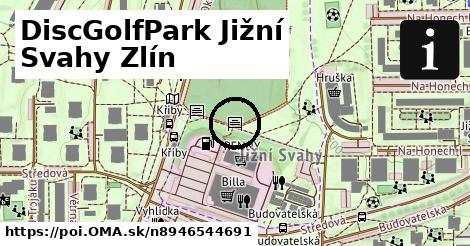 DiscGolfPark Jižní Svahy Zlín