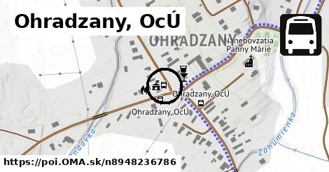 Ohradzany, OcÚ