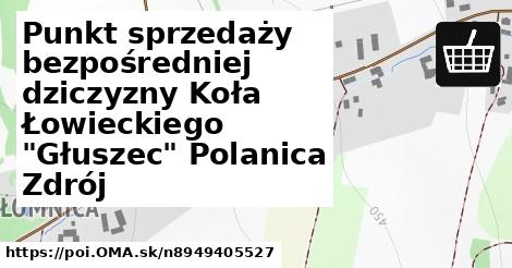 Punkt sprzedaży bezpośredniej dziczyzny Koła Łowieckiego "Głuszec" Polanica Zdrój