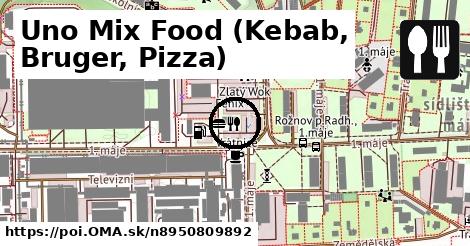 Uno Mix Food (Kebab, Bruger, Pizza)