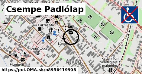 Csempe Padlólap