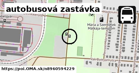 autobusová zastávka