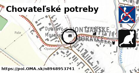 Chovateľské potreby