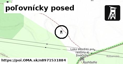 poľovnícky posed