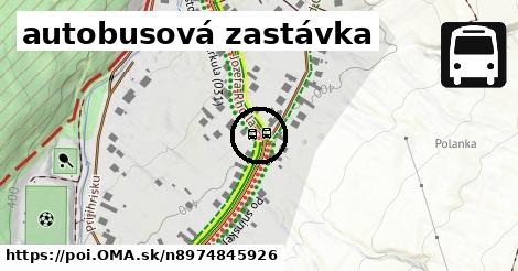 autobusová zastávka