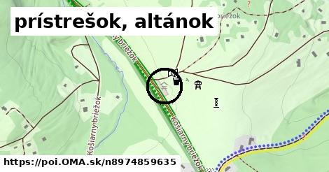 prístrešok, altánok