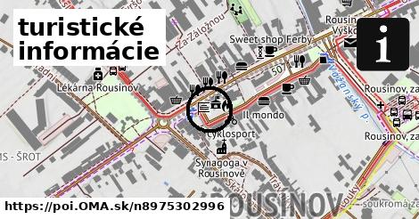 turistické informácie