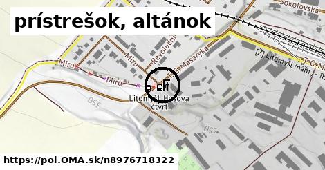 prístrešok, altánok