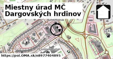 Miestny úrad MČ Dargovských hrdinov