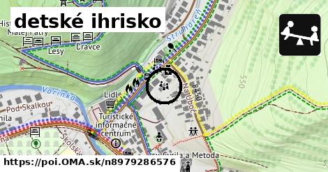 detské ihrisko