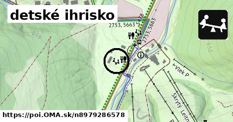 detské ihrisko