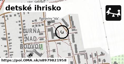 detské ihrisko