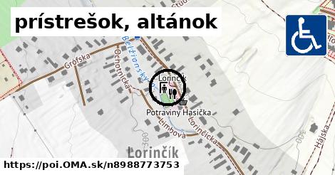 prístrešok, altánok