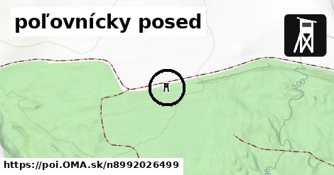 poľovnícky posed