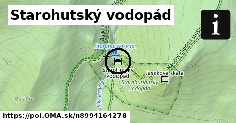 Starohutský vodopád