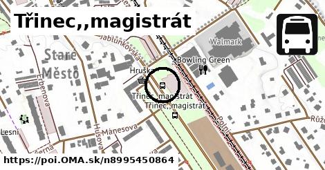 Třinec,,magistrát