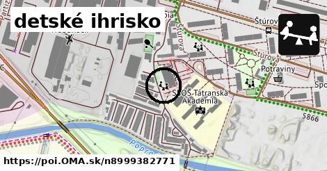 detské ihrisko