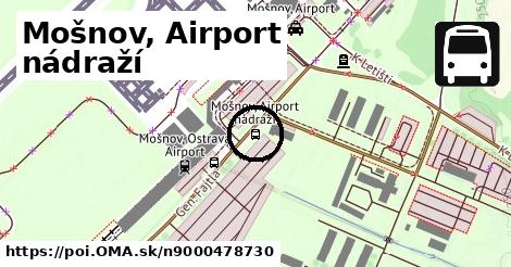 Mošnov, Airport nádraží