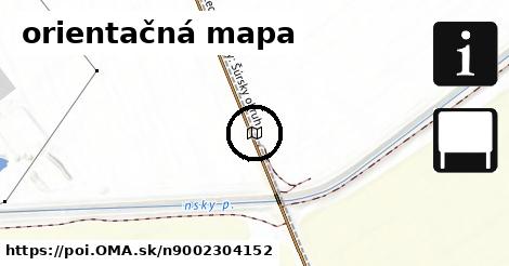 orientačná mapa