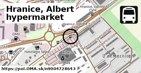 Hranice, Albert hypermarket