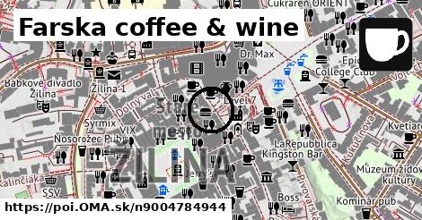 Farska coffee & wine