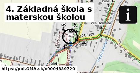 4. Základná škola s materskou školou