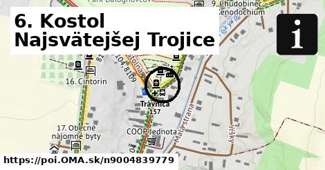 6. Kostol Najsvätejšej Trojice