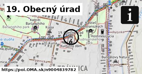 19. Obecný úrad