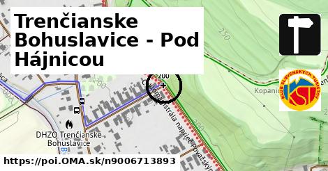Trenčianske Bohuslavice - Pod Hájnicou