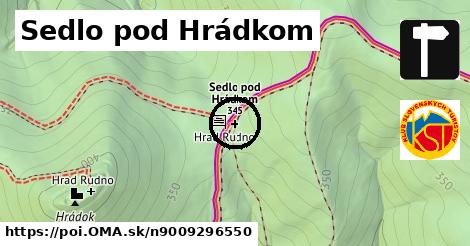 Sedlo pod Hrádkom