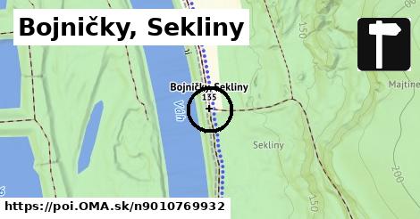 Bojničky, Sekliny