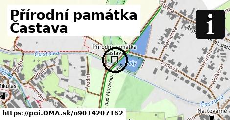 Přírodní památka Častava