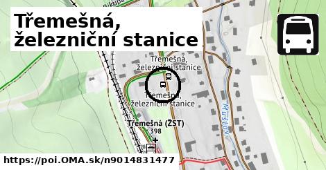 Třemešná, železniční stanice