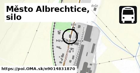 Město Albrechtice, silo