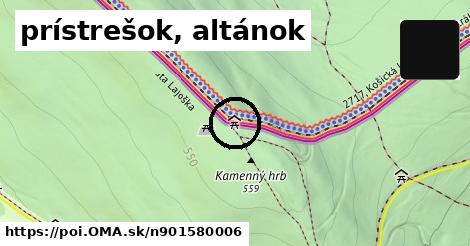 prístrešok, altánok