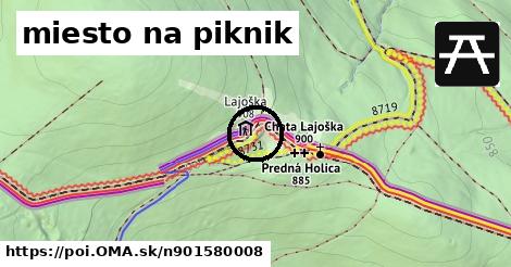 miesto na piknik