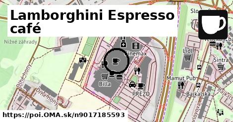 Lamborghini Espresso café