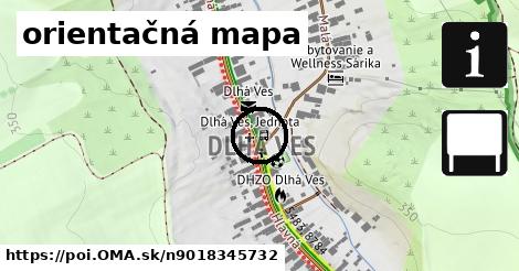 orientačná mapa