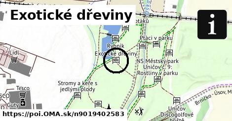 Exotické dřeviny