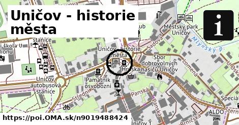 Uničov - historie města