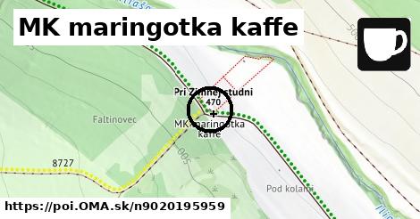 MK maringotka kaffe