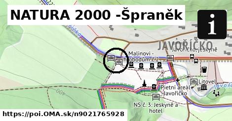 NATURA 2000 -Špraněk