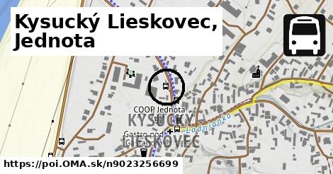 Kysucký Lieskovec, Jednota