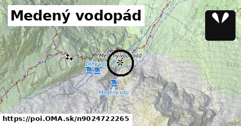 Medený vodopád