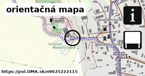 orientačná mapa