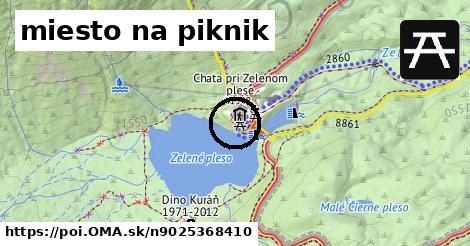 miesto na piknik