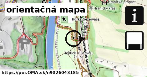 orientačná mapa