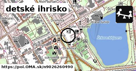 detské ihrisko